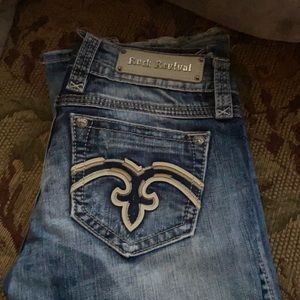 Cute pair of Rock Revival jeans. Too big for me now. 27x34.